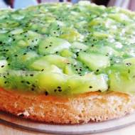 Zielone ciasto owocowe