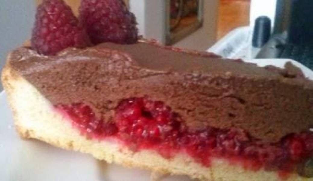 Skazana na sukces, czyli tarta malinowo-czekoladowa wg Michela Roux