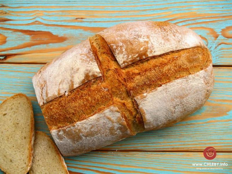 Chleb szwajcarski z garnka żeliwnego