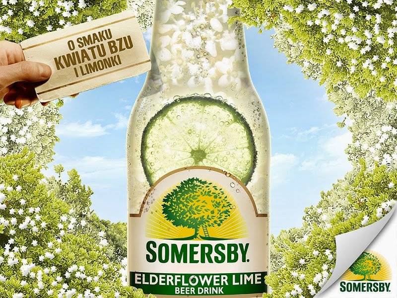 Nowy smak piwa #Somersby #ElderflowerLime oraz przepis na Galaretkę z piwa