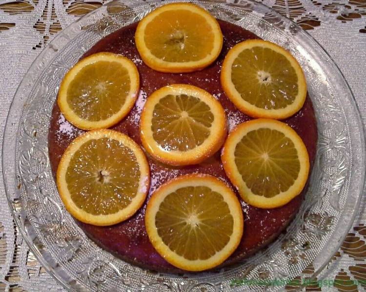 Ciasto pomarańczowe-łatwy przepis