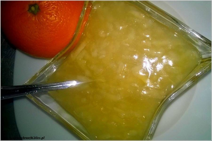 Kisiel gruszkowo-pomarańczowy