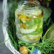 Śledzie z pesto