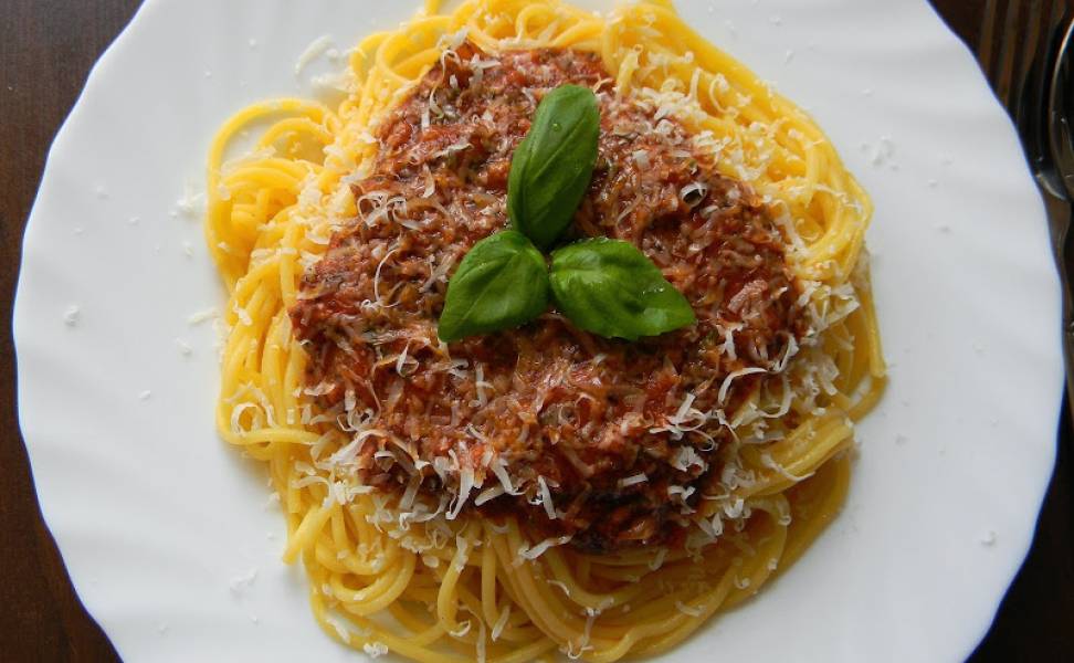 Spaghetti bolognese (bezglutenowe)
