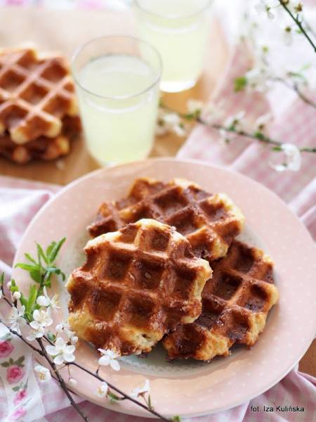 Gofry belgijskie z Liège