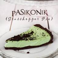 Pasikonik (Grasshopper Pie) - Tarta bez pieczenia