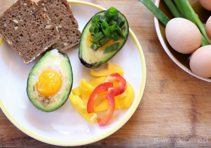 Śniadanie idealne - jajko w awokado
