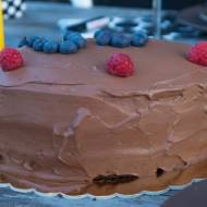 Tort czekoladowo — czekoladowy