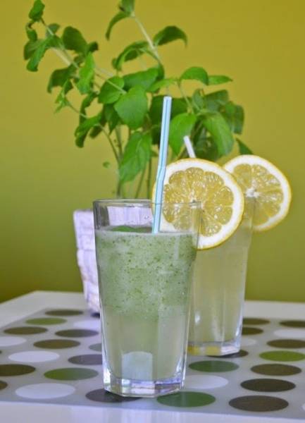 Lemoniada ogórkowo- miętowa