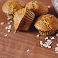 owsiane muffiny z daktylami (bez tłuszczu)