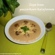 Zupa krem pieczarkowo-kalafiorowa