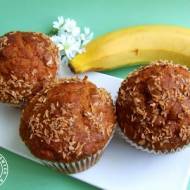 Muffinki bananowo-kokosowe