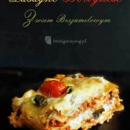 Lasagne Bolognese z sosem beszamelowym