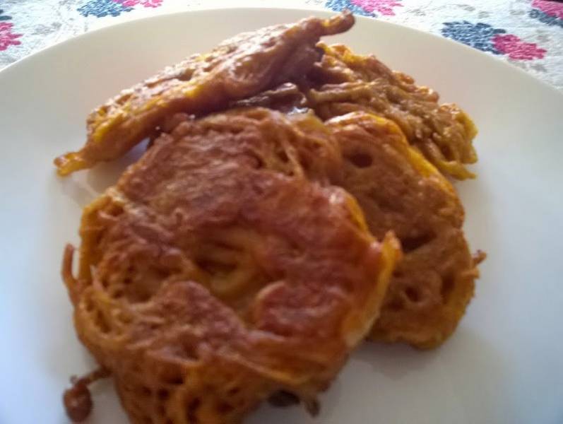 Bhaji czyli cebulowe placki