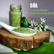Sól z czosnkiem niedźwiedzim