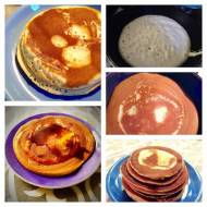 Naleśniki - pancakes z sosem z mniszka lekarskiego