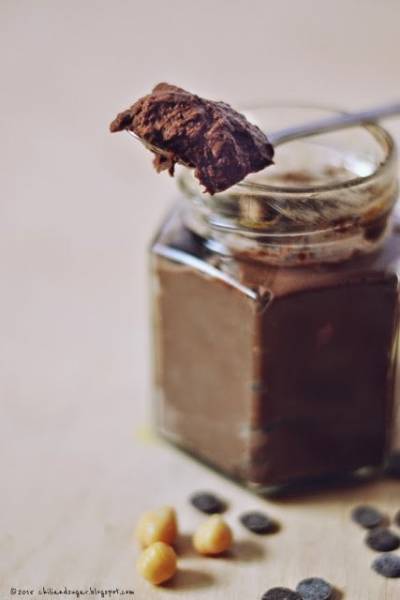 czekoladowa niedziela #12 - czekoladowy krem z...ciecierzycy! (wegański)