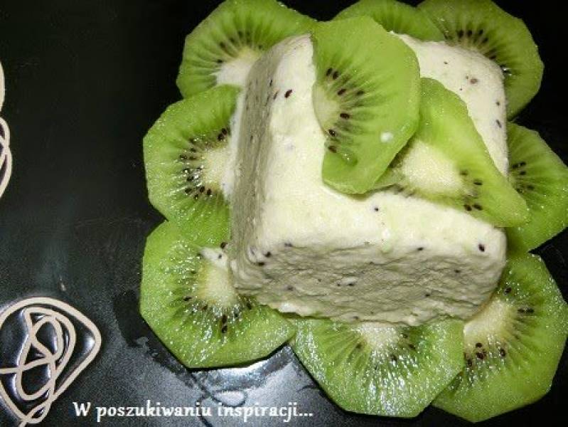 Lody o smaku kiwi (bez maszyny)