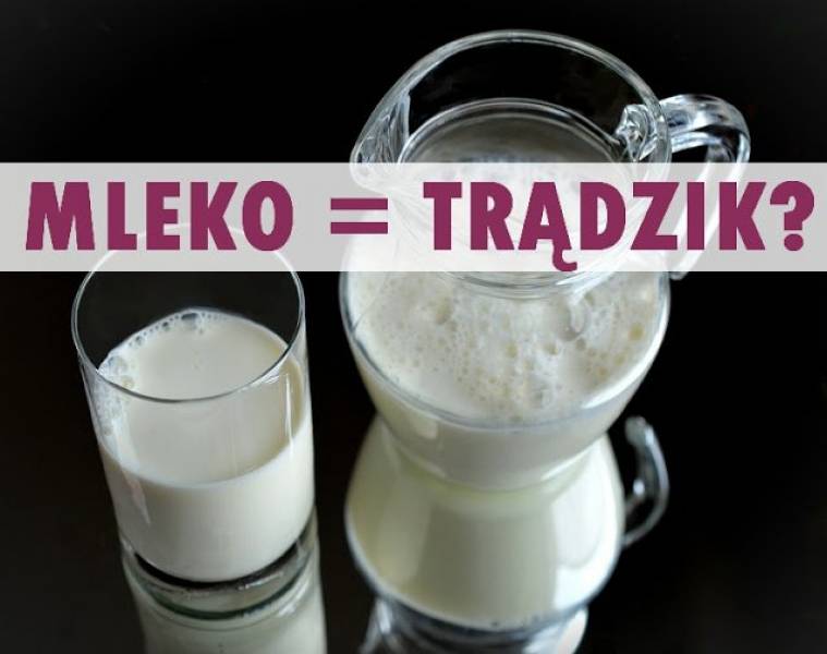 Dieta a trądzik - mleko krowie i jego przetwory