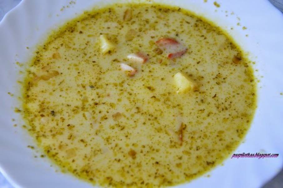 Zupa z pesto