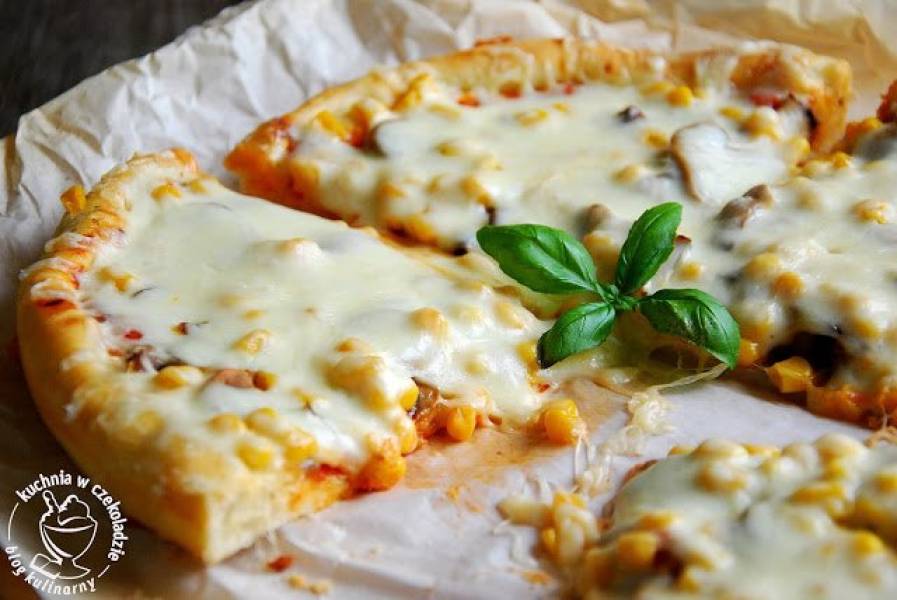 Pizza- ciasto na pizzę bez mleka