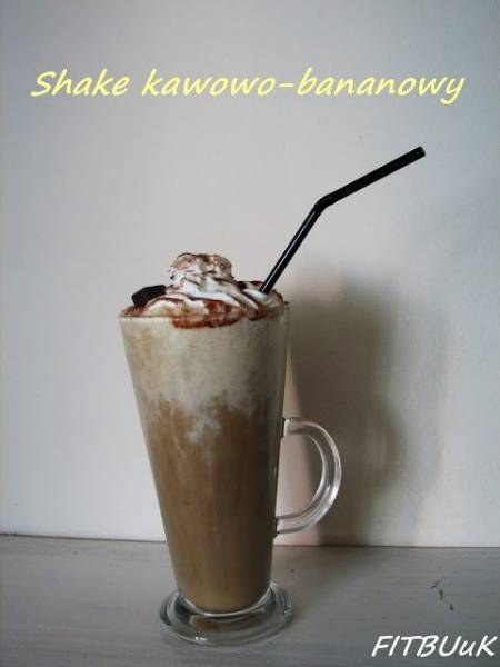 Shake kawowo-bananowy