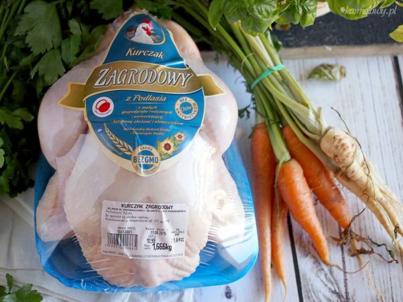 Lekki Kurczak Zagrodowy pieczony z warzywami i chorizo / Skinny chicken baked with vegetables and chorizo