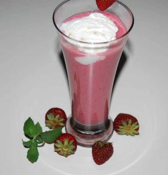 Milkshake truskawkowy