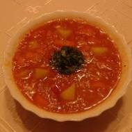 Zupa curry z czerwonej soczewicy