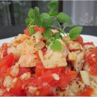 Szybki i zdrowy obiad - limanda w pomidorach