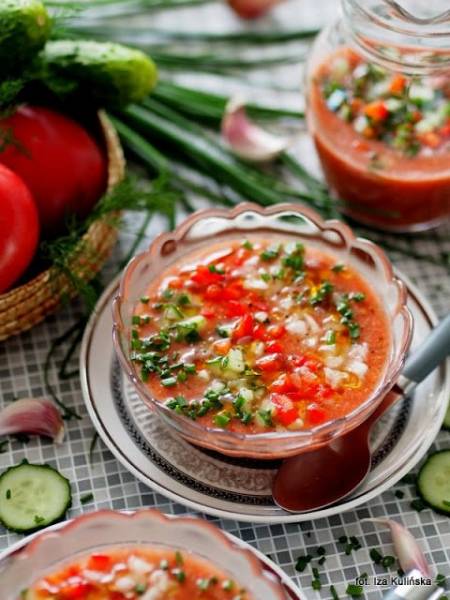 Gazpacho - hiszpański chłodnik pomidorowy