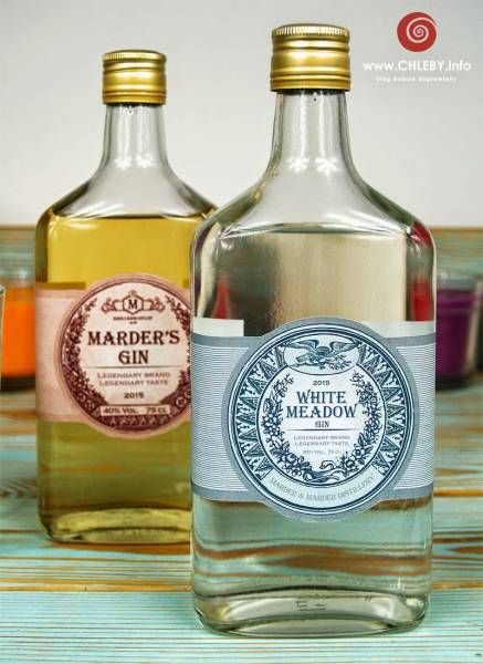 Marder's Gin i White Meadow Gin - dwa przepisy na jałowcówkę, czyli gin.