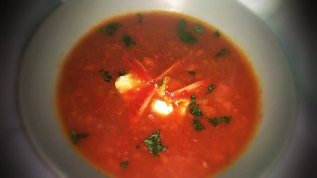 Zupa pomidorowa z prawdziwych pomidorów