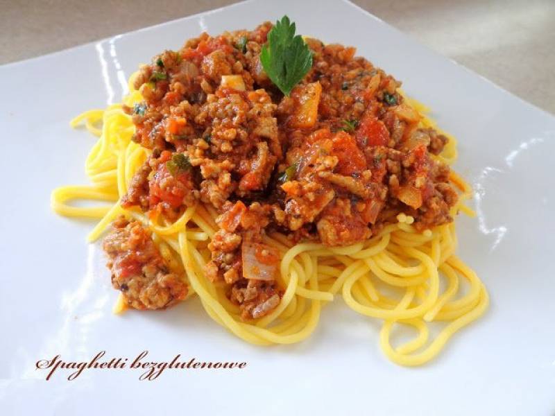 Spaghetti bezglutenowe
