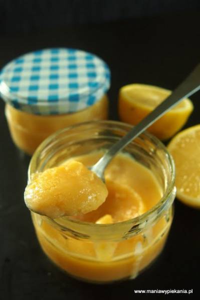 Lemon curd na żółtkach - krem cytrynowy do ciast i deserów