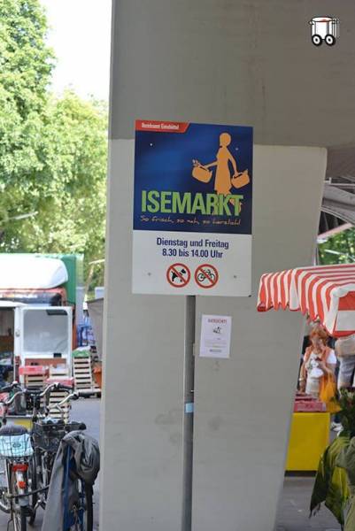 Targowisko „Isemarkt” w Hamburgu