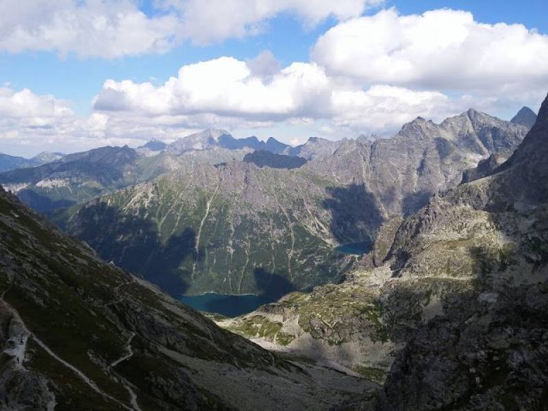 Szpiglasowy Wierch 2172m npm, Szpiglasowa Przełęcz