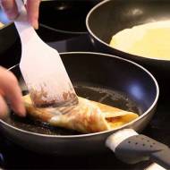 Omlet zapiekany z mięsem