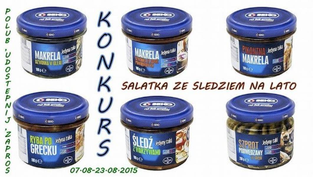 KONKURS NA SAŁATKĘ ZE ŚLEDZIEM