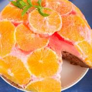 Tort z pomarańczami i bitą śmietaną- Kuppeltorte i witaj przygodo :-)