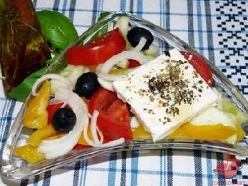 Tradycyjna sałatka grecka