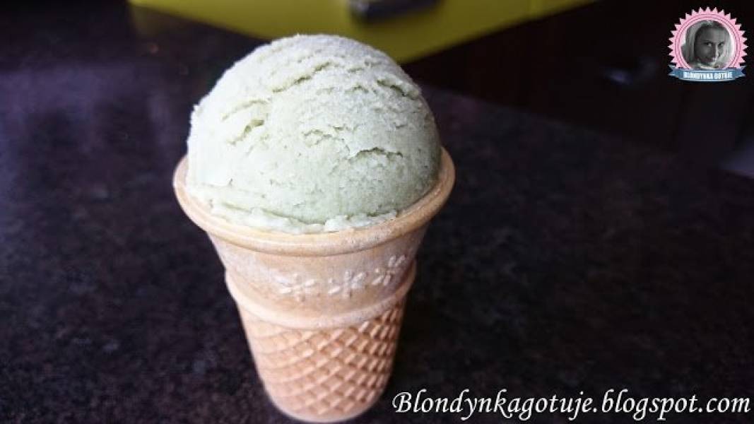 Lody Matcha z Cytryną na Mleczku Kokosowym