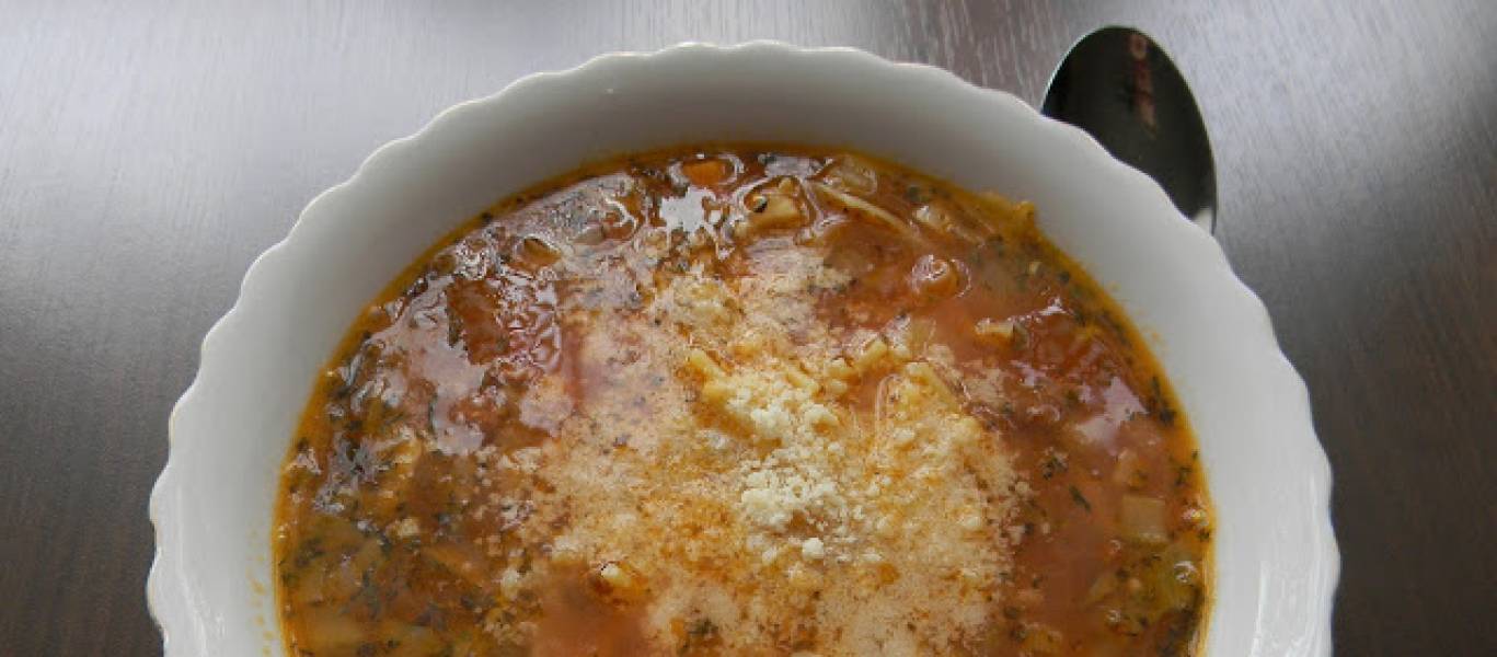 Włoska zupa Minestrone po polsku (bezglutenowa)