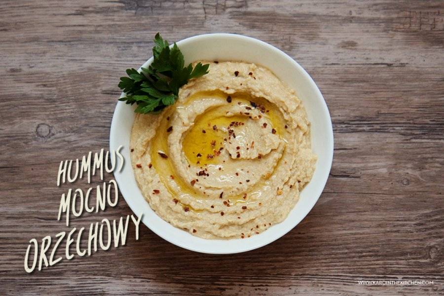 Hummus mój ulubiony – mocno orzechowy