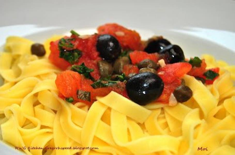 Tagliatelle alla puttanesca