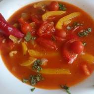 lekka zupa paprykowo pomidorowa