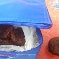 Muffiny czekoladowe z żurawiną
