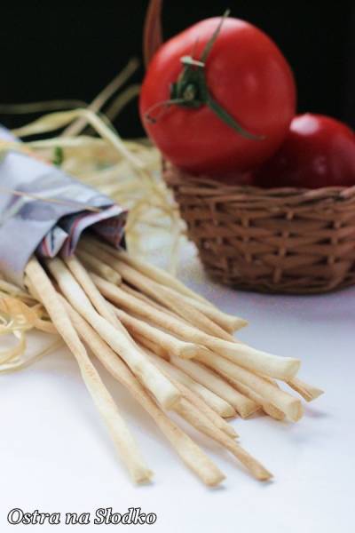 GRISSINI – włoskie paluszki chlebowe – idealna przekąska!