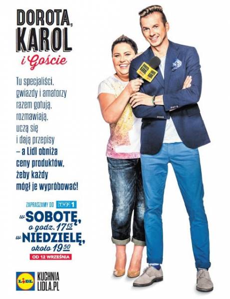 Dorota, Karol i Goście - Nowa kampania Lidla