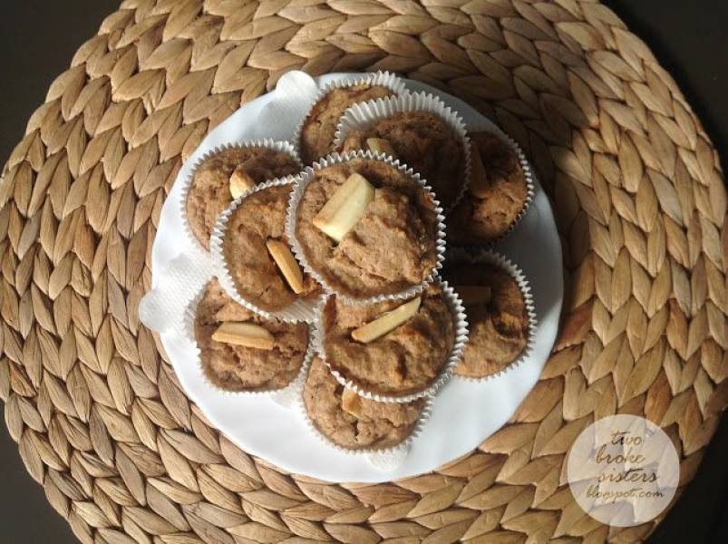 Muffinki cytrynowe z białą czekoladą